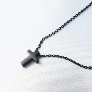 Kalung Cross Black Ayub