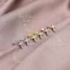 Anting Cross Zircon (Gold / Rosegold/ Silver)