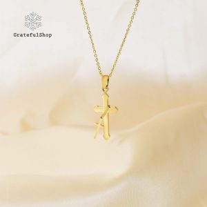 Kalung Double Cross