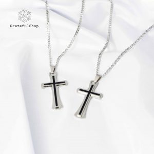 Kalung Salib SS Silver
