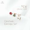 Grateful Christmas Earrings Set