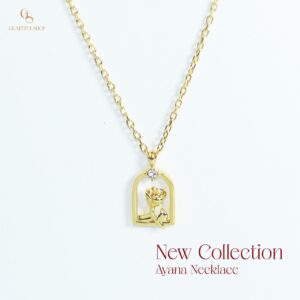 Grateful - Ayana Necklace Gold/ Necklace Rose STAINLESS STEEL (FREE POUCH)