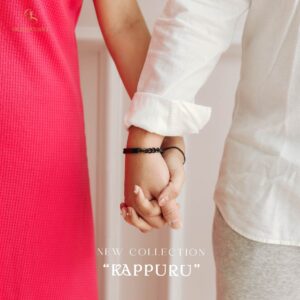 Grateful - KAPPURU Bracelet (Gelang Couple FREE UKIR 2 SISI & FREE POUCH) STAINLESS STEEL ANTI KARAT