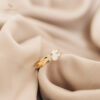Grateful - Cincin Iris (RING IRIS Gold STAINLESS STEEL) ANTI KARAT GARANSI 1 TAHUN GRATEFULSHOP