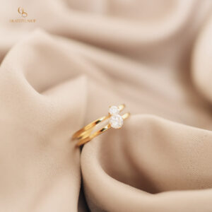 Grateful - Cincin Iris (RING IRIS Gold STAINLESS STEEL) ANTI KARAT GARANSI 1 TAHUN GRATEFULSHOP