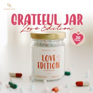 Grateful Jar -  Valentine Edition 30 Days (Ayat Firman Tuhan)
