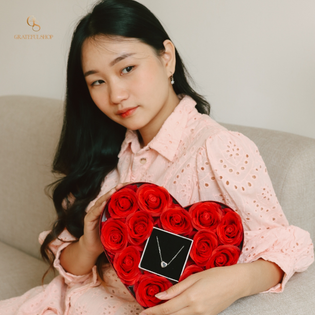 Grateful x Love&lily - AGAPE ROSE BOX - Valentine Gift - Image 3