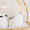 Grateful - Gelang Filius Grey  ( Stainless steel )