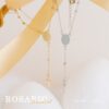 Grateful - Gelang Rosario Gold / CROSS BRACELET ROSARY (STAINLESS STEEL) + FREE POUCH