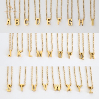 Grateful - Kalung Huruf • Anti Karat • FREE POUCH • Micro Initial Letter Necklace - Image 7