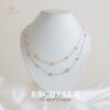 Grateful - Kalung Salib Rachelle Silver / Gold (STAINLESS STEEL ANTI KARAT) (FREE POUCH)
