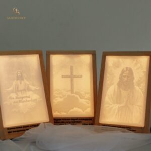 Grateful x Nitelite - Lamp (Jesus Cross) Pajangan alkitab salib Firman Tuhan