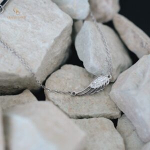 Grateful - Gelang Krylo Wing Silver  / Sayap BRACELET (STAINLESS STEEL) + FREE POUCH