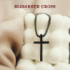 Grateful - Kalung Salib Elisabeth / Cross Necklace (STAINLESS STEEL) BLACK EDITION (ANTI KARAT)