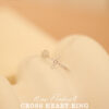 Grateful - CINCIN SALIB CROSS HEART (STERLING SILVER 925) (ANTI KARAT/ ANTI LUNTUR) + FREE KOTAK