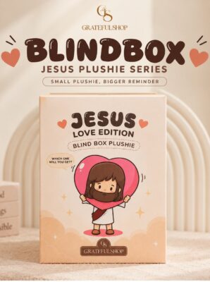 Grateful - Blindbox Jesus Plushie Kristen Katolik Alkitab Hadiah Boneka Gift